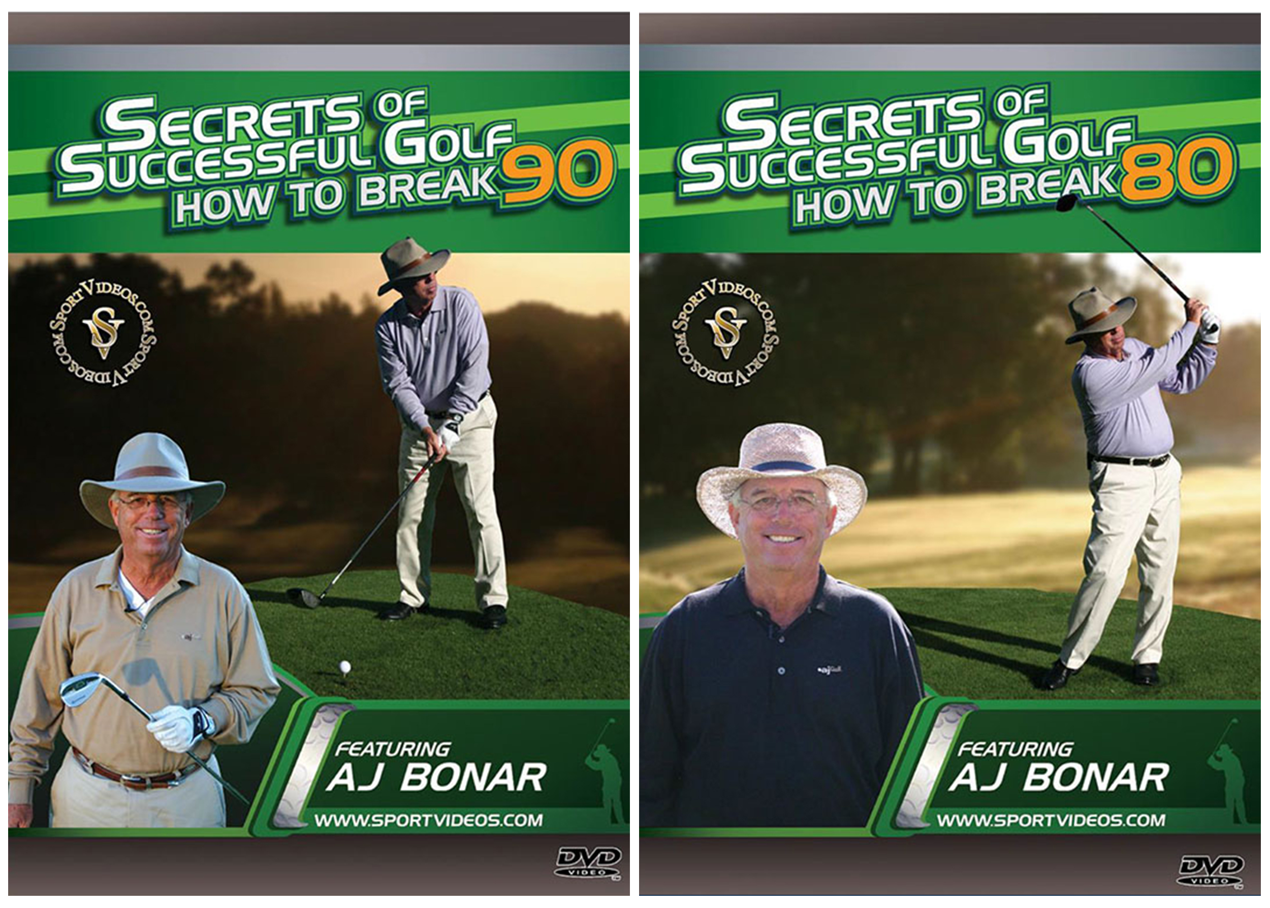 Golf Secrets of Successful Golf 2 DVD Set